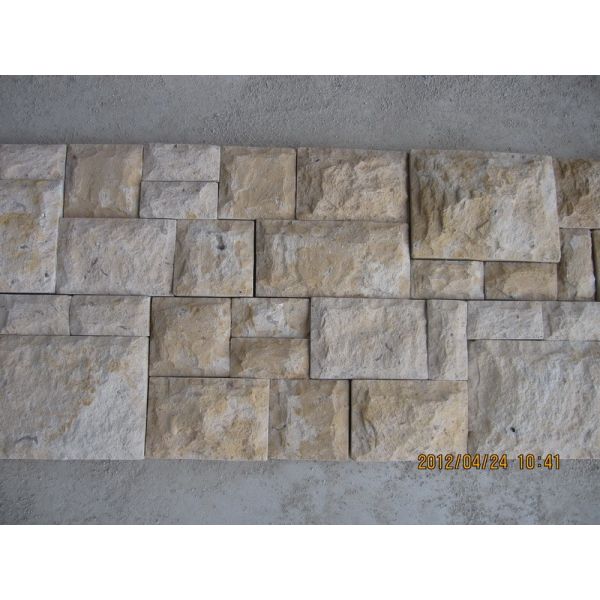 China Cheap Beige Limestone Price Wall Cladding Cheap Natural Sunrise Beige limestone Price For Wall Decoration