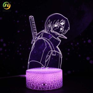 3D Colorful Led Small Night Light Remote Control For Bedroom Home Decoration