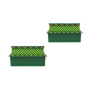Rustproof Lacquer 0.5s Buffer Hydraulic Road Blocker A3 Steel