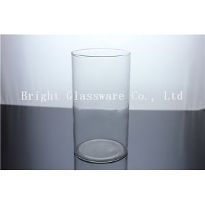 Larger Glass Hurricane Candle Holders, Tall Glass Candle Holder