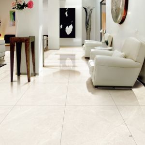 China Polished Glazed Porcelain Tile with Rectified Edge 9mm Thickness on sale