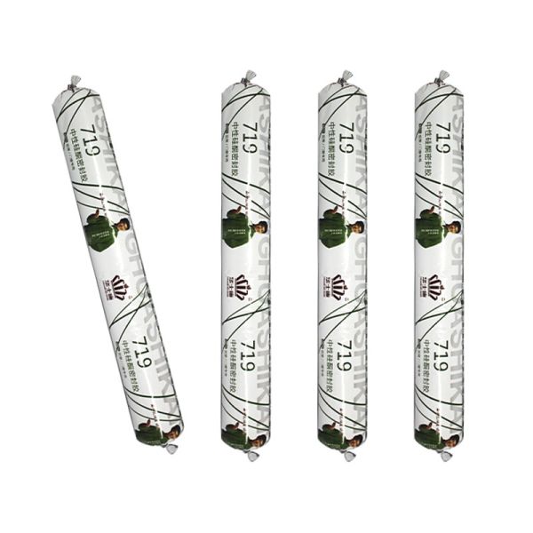 590ml White Waterproof Neutral Silicone Sealant Structure Adhesive Home