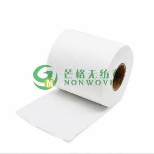 20% viscose 80% polyester spunlace nonwoven fabric