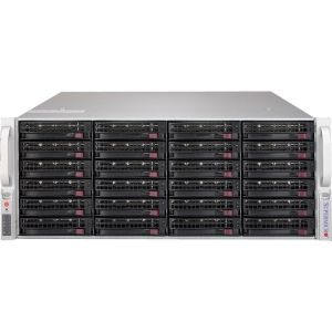 Supermicro 4U RACK NAS Server Storage 24 Hot-swap 3.5" SAS3/SATA3 2 M.2 NV Me
