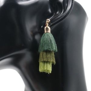 Tassel Earrings for ladies hot sell alloy tassel earrings