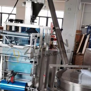 Powder seasoning powder packaging machine automatic powder weighing packaging
