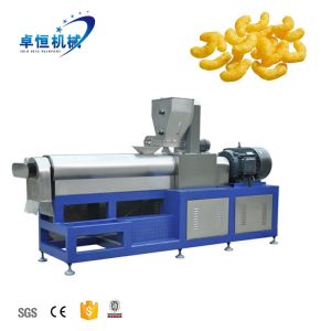 Full Automatic Twin Screw Extruder for Small Puffed Corn Rice Snacks Production