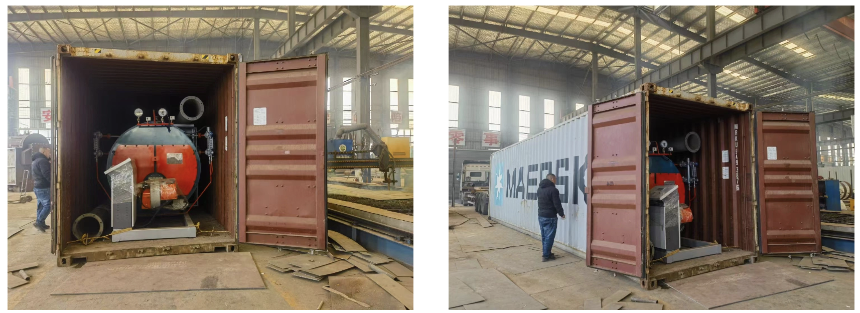 Automatic Horizontal High Pressure Gas Fired Steam Boiler