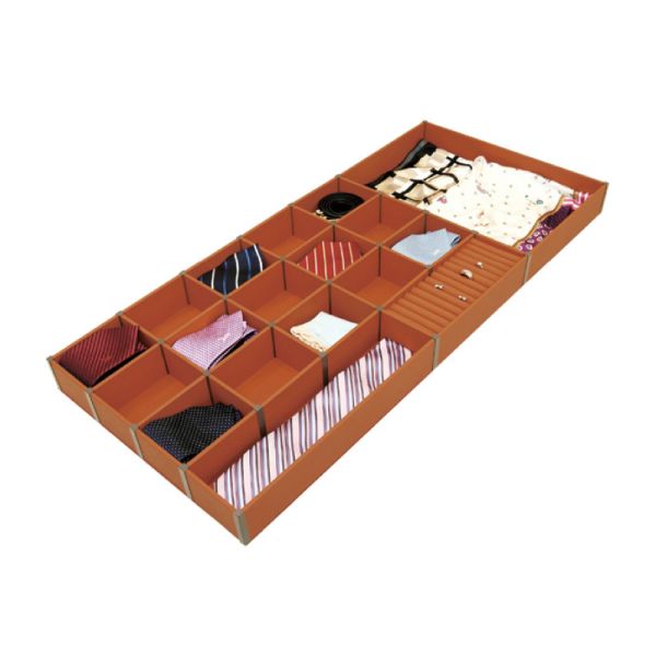 Custom Size Wardrobe Jewelry Organizer Tray Drawer Jewelry Inserts Exquisite YG