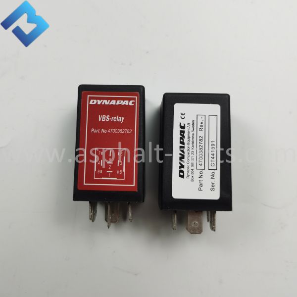 CC522 4700382782 VBS Relay Dynapac Road Roller Electrical Spare Parts