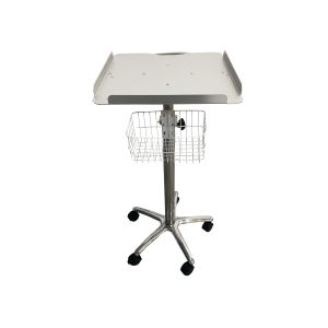 China Portable Stainless Steel Aluminum Alloy Hospital Trolley/Cart Modern Mobile Stand Basket for Clinic Use-for ECG Machines on sale