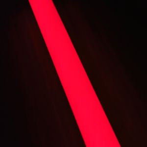 Suspended Aluminum LED Strip Extrusions Anodized 30mm Round 270 Degree