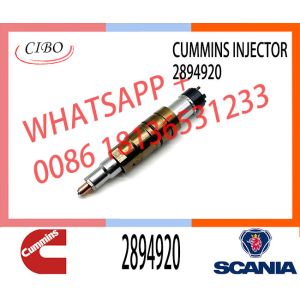 Common rail injector fuel injecto 2894920 2897320 1948565 1933613 for ISZ13