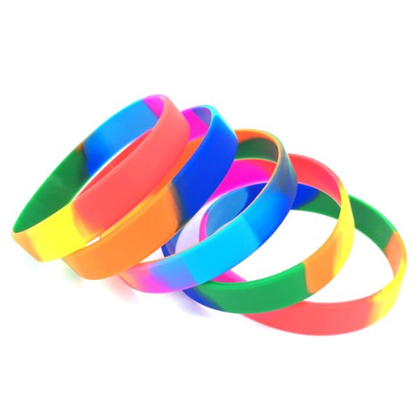 Hand Strap Luminous Silicone bracelet  wrist Rubber Monochrome Printing strap custom OEM logo color size wrist