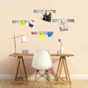 250mm 500mm Magnetic Art Hanging Display System Flexible Magnet Material