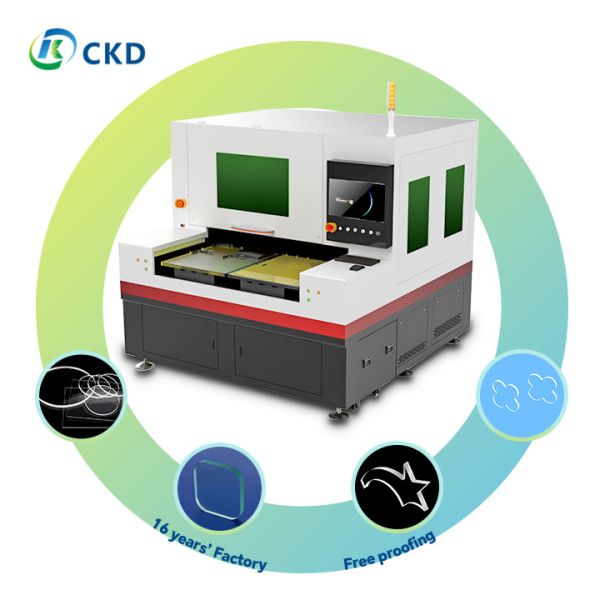 Buy Fast and Accurate Laser Glass Cutting Machine for High-Volume Production Needs To Speed 0-500mm/s at wholesale prices