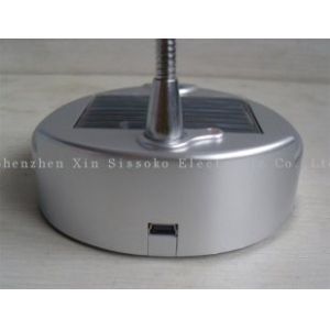 8LED solar powered table lamp