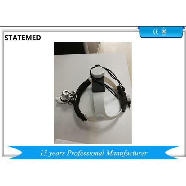 Buy Adjustable Medical Illumination Lights LED 3W Ent Headlight 60000lx Lightweight at wholesale prices