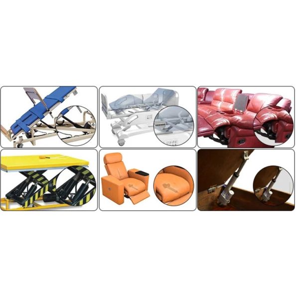 Linear Putter 24v Dc Motor 50W Stroke 500mm 6000 N Window Opener