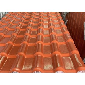 ASA Synthetic Resin Roof Tile 1050mm Width 2.5mm Thickness