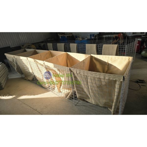Buy MIL10 High Strength Sand Wall Bastion HESCO Defensive Security Defensive Barrier for Border protection at wholesale prices