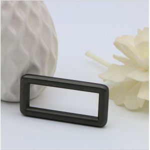 Customized 38 mm zinc alloy hardware fitting square buckle for bags