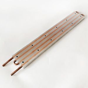Rustproof Anodizing Radiator Heat Sink Cold Plate 80x14x480mm