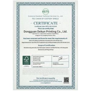 Custom Rigid Perfume Gift Box with UV Printing