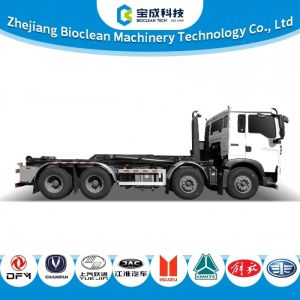 31tons Diesel Used Hook Lift Truck Garbage Collection Hook Lift Dump Truck