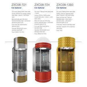 Quality Sightseeing lift ZXC08-721, ZXC08-724, ZXC08-1350 for sale