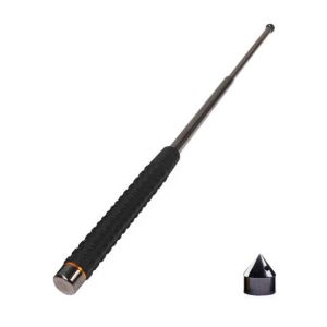 Self-defense telescopic stick Three-section telescopic vehicle self-defense