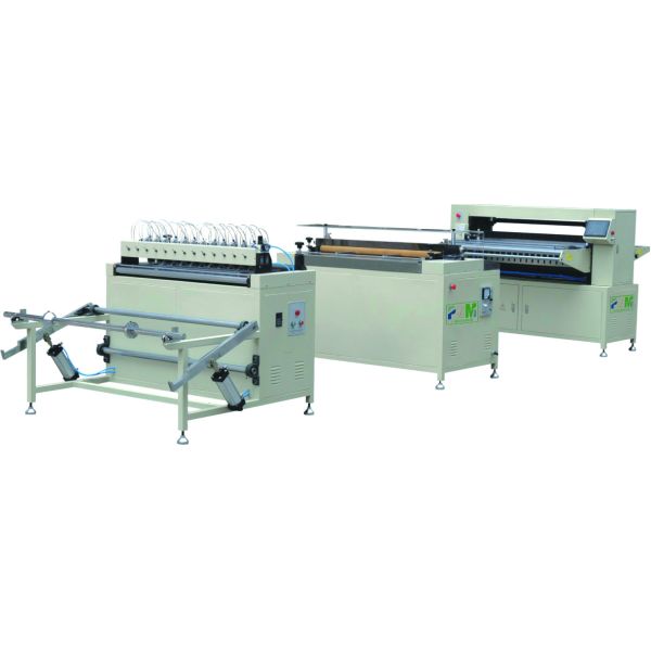 Buy 600mm Width Automatic Knife Paper Pleating Machine Synchronism at wholesale prices