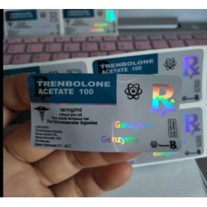 Digital Printing Technology 10ml Vial Labels Single Side Hologram