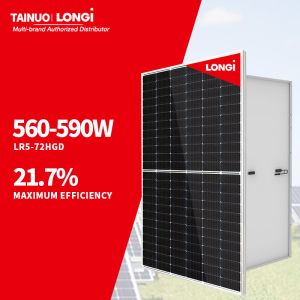 Longi Hi-MO 6 N Type 580W 585W 590W 595W 600W PV Power Module LR5-72HTH for