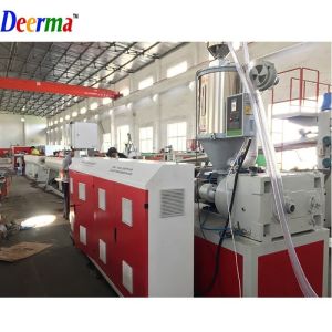 250kg/H - 350kg/H PPR Pipe Extruder Customized HDPE Pipe Extruder Machine