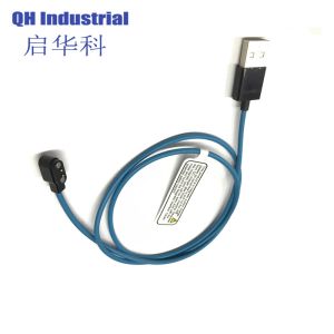 2Pin 2.84mm RoHS Standard Game Player Connector pogo magnetic connector Short