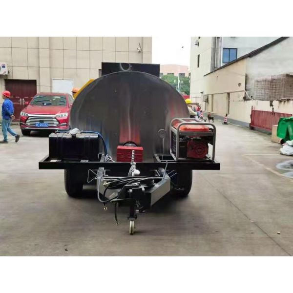 1000L Trailer Asphalt Distributor Truck Bitumen Sprayer With Spray Bar for Asphalt Priming