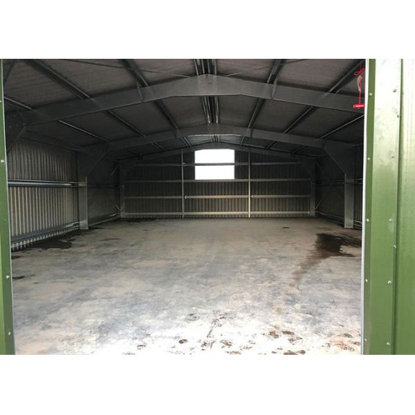 Prefabricated House Building Prefab H-Section High Strength Steel Structure Building New buggy storage for Golf Club
