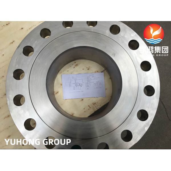 Buy Duplex Steel Flange ASTM A182 Gr F55  UNS S32760 Oil Gas Valve Pump Heater pipeline at wholesale prices