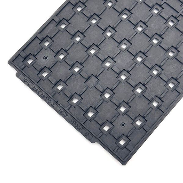 Precision-Engineered JEDEC Matrix Trays with 165PCS Capacity, 0.76mm Flatness,