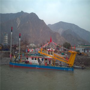 32inch Cutter Suction Dredger with Cummins Harbour Generator 103kw and 7500m3