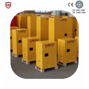 Quality Metal Portable Chemical Storage Cabinet With Single Door , 12gallon Flammable Safety Cabinet for sale