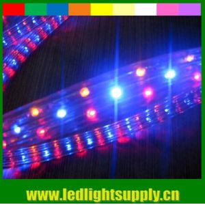 100 meters PVC led rope light 4 wires DIP 5mm led flex rope for club
