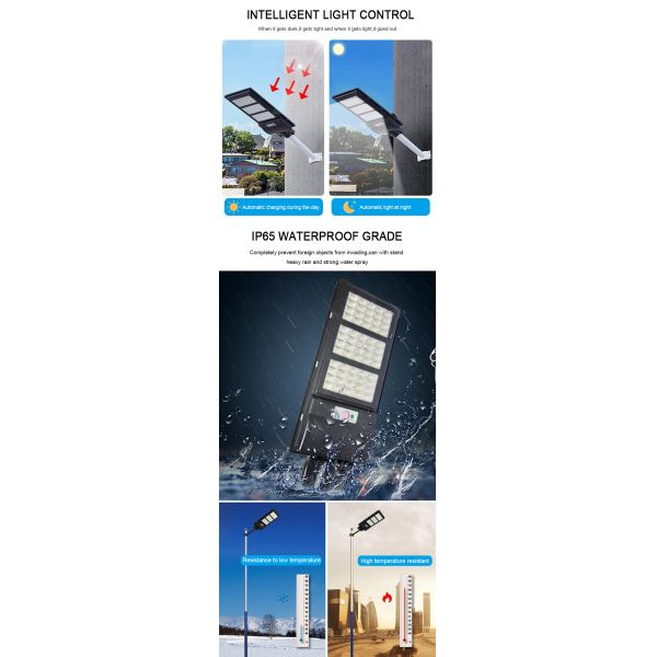 60W 90W 120W ABS Shell Integrated Solar Street Light For garage