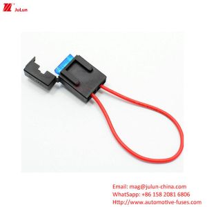 China 30A-500A Electric Vehicle Fuse Holder Copper Contact Nylon Housing on sale