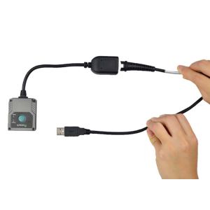 Handheld Mobile Android MRZ OCR Passport Scanner For Airport / Hotel