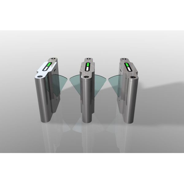 Buy Anti Breakthrough Acrylic Wing Flap Barrier Turnstile at wholesale prices