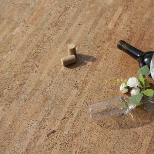 Eco-Friendly Kitchen Covering Acoustic Cork Underlayment with Wooden Patterned