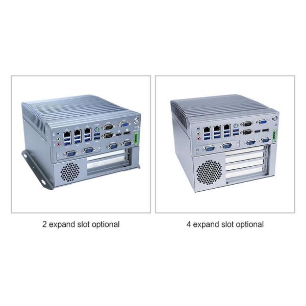 I3 6100T Quad Core Fanless Industrial Mini PC With 12V DC Power Supply And 64G SSD