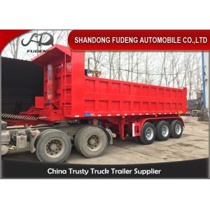 Optional Dimension Dump Gooseneck Trailer With 3 Axle Synchronous Valve